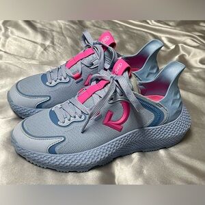 G/FORE Sky Blue and Pink Sneakers